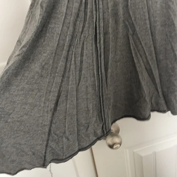 ModCloth Fit and Flare Dress | Charcoal Grey - Picture 3 of 7